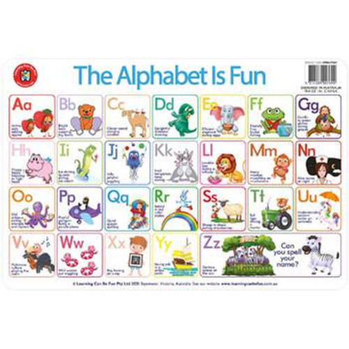 The Alphabet Is Fun