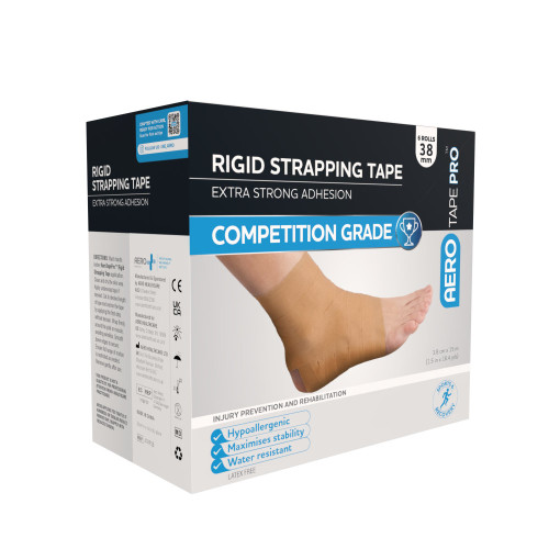 AEROTAPE Rigid Pro Strapping Tape 3.8cm x 15m, Box of 6
