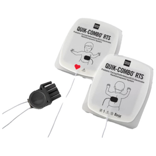 LifePak RTS electrodes with QUIK-COMBO connector â€“ Pediatric (for LP12, LP15 & LP20)