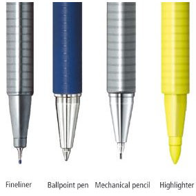 Staedtler 34 Triplus Multi Set 'Mobile Office', Wallet of 4