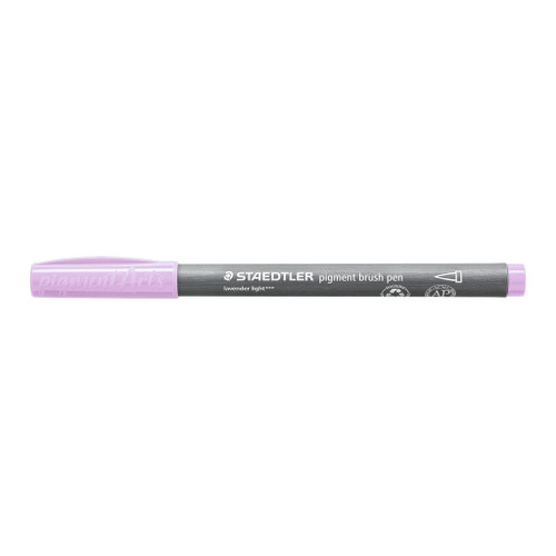 Staedtler 371 Pigment Brush Pen - Lavender Light, Each