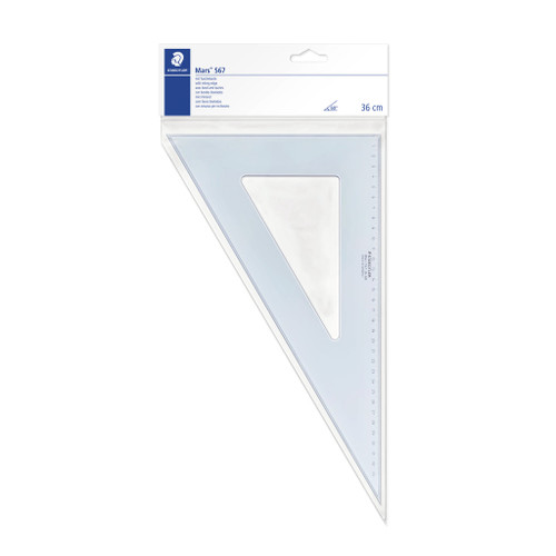 Staedtler 567 Mars Set Square 60°/30° - 36cm, Each