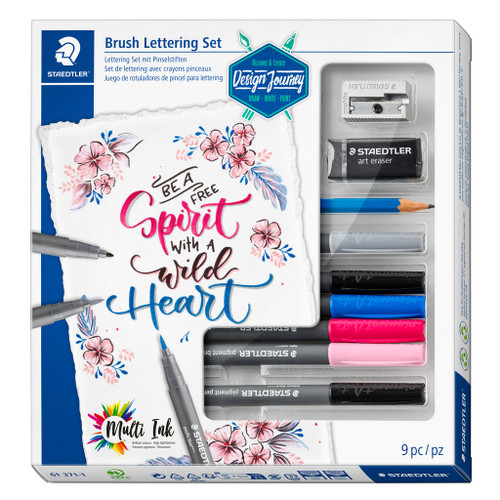 Staedtler 371 Design Journey Mixed Set - Brush Lettering Set