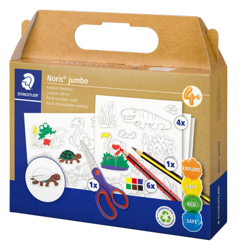 Staedtler 61 C3 Noris Jumbo Sticker Crafting Set