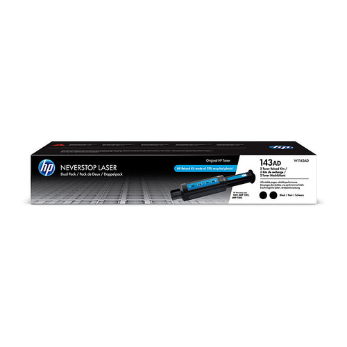HP #143AD Twin Pack (W1143AD)