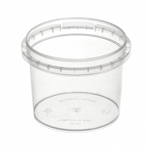 Tamper Evident Container 120ml (69mm) Carton of 1000