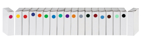 Book Dot Stickers 14mm 18 Boxes