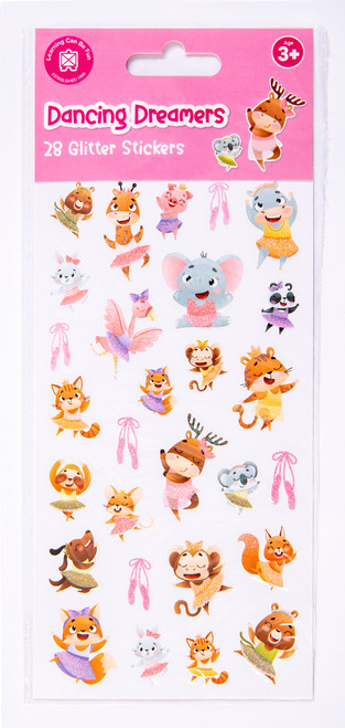 Dancing Dreamers - Glitter Sticker Set