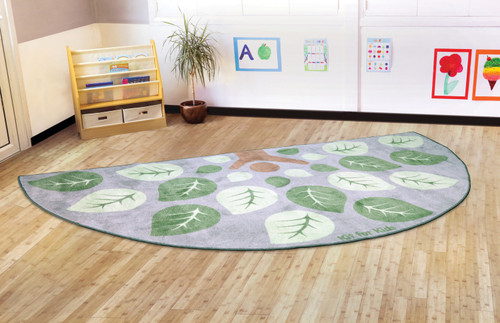 Natural World Semi-Circle Carpet -300 x 150cm