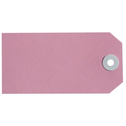 Avery Pink Shipping Tags No. 4 (54 x 108mm), Box of  1000