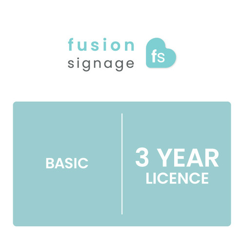 Fusion Signage Basic 3 Year Licence