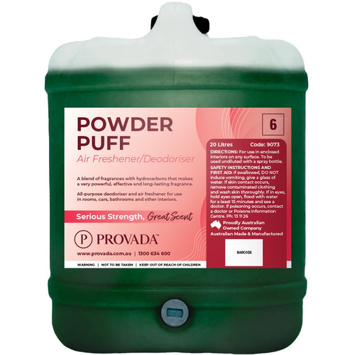 Powder Puff Air Freshener/ Deodoriser 20 Litre, Each