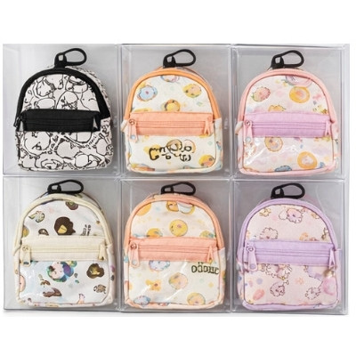 Mini Children’s Backpack Coin Purses – Assorted, 13 x 9.5cm, Pack of 6