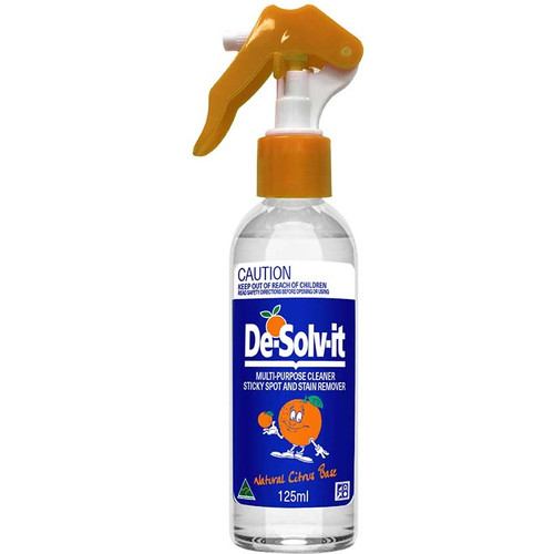 De-Solv-it Multi-Purpose Biodegradable Cleaner - Sticky Spot and Stain Remover 125ml, Each