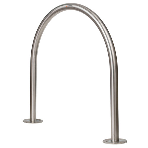 Bike Rack Surface Mounted Hoop Stainless Steel 304