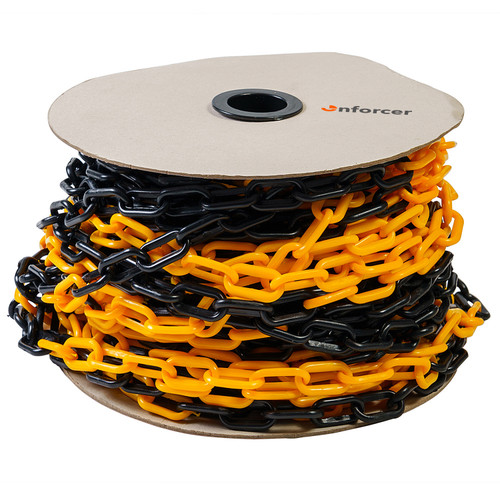 Black/Yellow Chain 40m Roll