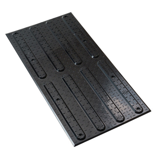Tactile indicators -  Fibreglass Directional 300mm x 600mm Black