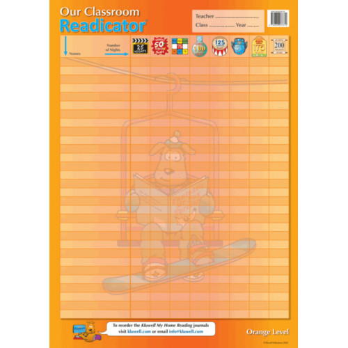 CLASSROOM READICATOR - ORANGE LEVEL
