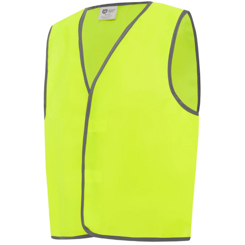 Shield Right Kids Hi Vis Safety Vest, Ages 4-6 Lime, Each