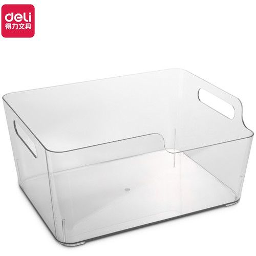 TRANSPARENT Storage box 30 x 22.5 x 14cm