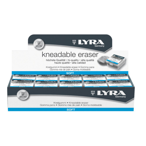 Lyra Kneadable Eraser Soft, Each