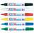 ARTLINE 400XF PAINT MARKERS Med Bullet Colours Assorted Box of 12