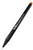 ARTLINE SUPREME FINELINER PENS 0.4mm Dark Orange Pack of 12