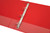 MARBIG ENVIRO CLEARVIEW INSERT BINDERS A4 4 'D' 38mm Red
