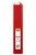 MARBIG ENVIRO CLEARVIEW INSERT BINDERS A4 4 'D' 38mm Red