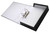 MARBIG LEVER ARCH BOX FILE Mottle Board Black