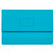 MARBIG SLIMPICK DOCUMENT WALLET Foolscap Manilla Blue