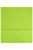 MARBIG SLIMPICK DOCUMENT WALLET FOOLSCAP MANILLA GREEN