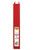 A4 2D 25MM O/LAY BINDER RED 540200B