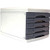 METRO MULTI DRAWER STORAGE SYSTEM A4 Blueberry