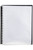 MARBIG DISPLAY BOOK - REFILLABLE A4 CLEAR FRONT Black Back