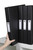 MARBIG RING BINDER DELUXE A3 32MM 3D PVC BLACK A3 32MM 3D BLACK DELUXE