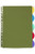 MARBIG PROFESSIONAL SERIES VIEW TAB DIVIDERS 5 Tab Coloured A4 Extra Wide