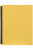 MARBIG REFILLABLE DISPLAY BOOK A4 40 Pocket Yellow