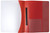 MARBIG A4 PREMIER INSERT PP FLAT FILES (CLEAR FRONT) Red