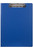 MARBIG PVC CLIPFOLDERS A4 Blue