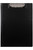 MARBIG PVC CLIPFOLDERS A4 Black