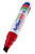 ARTLINE 100 PERMANENT MARKERS Large Chisel Red Bx6