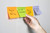 MARBIG RAINBOW CUBE NOTES 75x75mm 320Sht Assorted