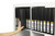 MARBIG ENVIRO CLEARVIEW INSERT BINDERS A4 2 'D' 25mm Black