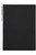 MARBIG A4 NON-REFILLABLE DISPLAY BOOK FIXED POCKET WITH INSERT COVER 20PG BLACK