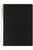 MARBIG A4 40 FIXED POCKET DISPLAY BOOK BLACK