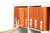 MARBIG CLEARVIEW INSERT BINDER A4 50MM 4D ORANGE
