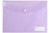 MARBIG DOCULOPE DOCUMENT WALLET A4 PASTEL PURPLE