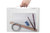 MARBIG PLASTIC CLEAR CASE A4 W/HANDLE