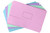 Marbig Slimpick Foolscap Document Wallet Pastels Assorted (Each)